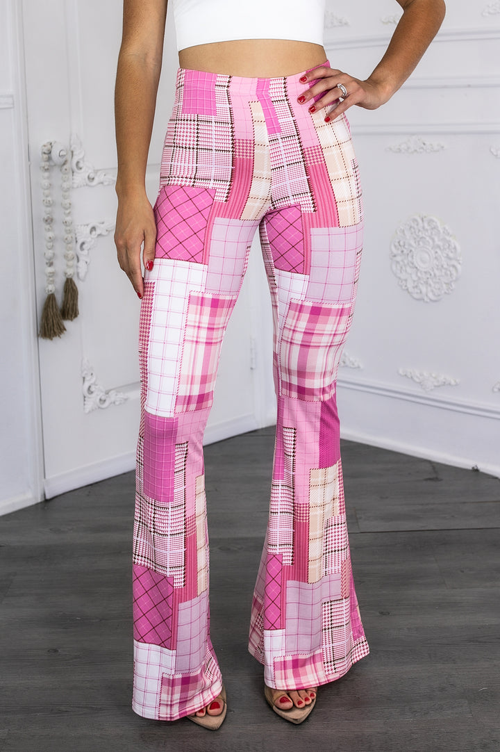 Patch It Up Print Flares