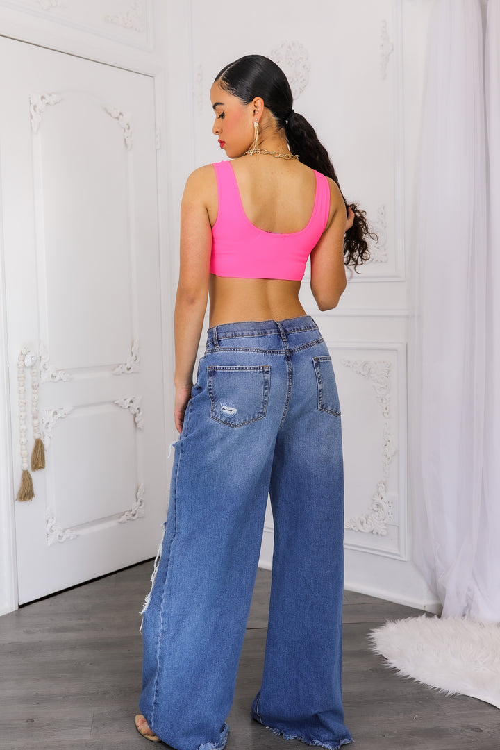 Effortless Ribbed Crop Top