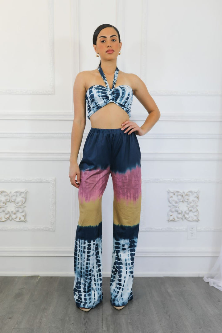 Ombré Tie Dye Pant Set