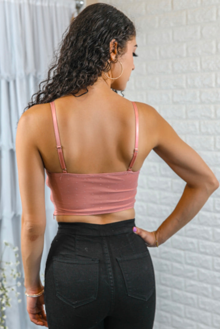 Toya Corset Style Crop Top